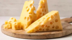 You eat the cheese