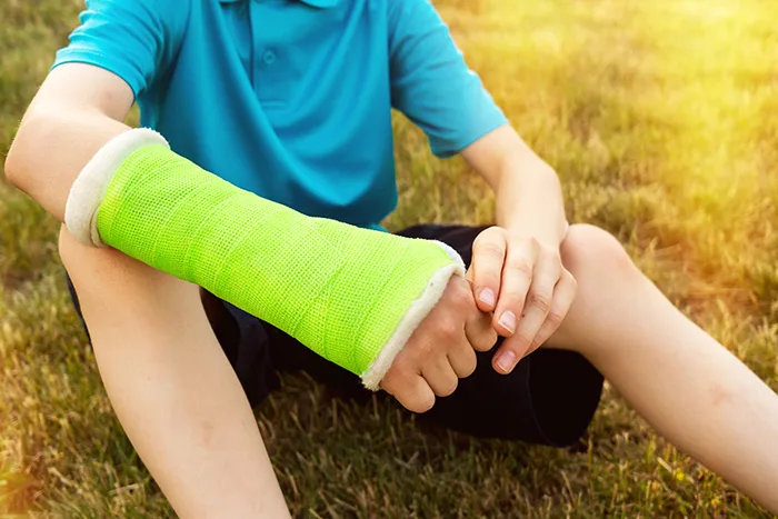 What would you do if your arm was broken in two places?