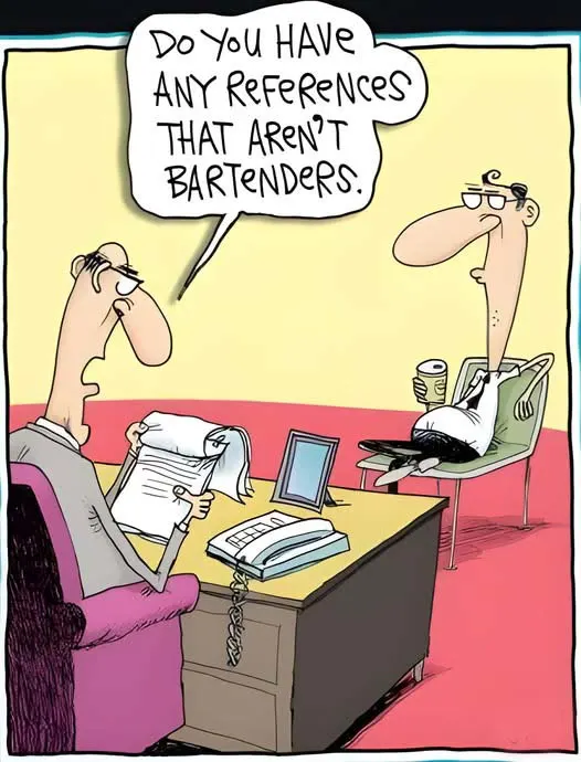 Drinker’s CV