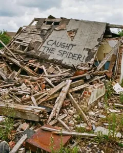 How hard can be to catch a spider?