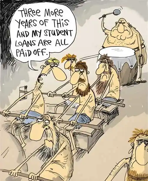 Rowing to financial freedom
