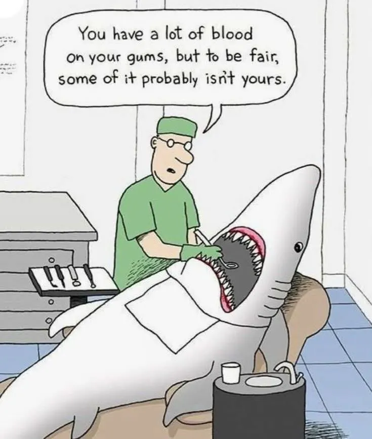 Clean tooth before visiting dentist